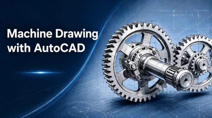 Machine Drawing with AutoCAD